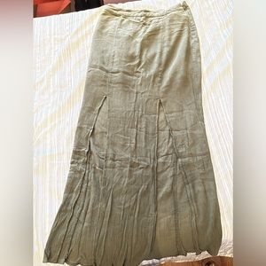 American Eagle Double Split Maxi Skirt